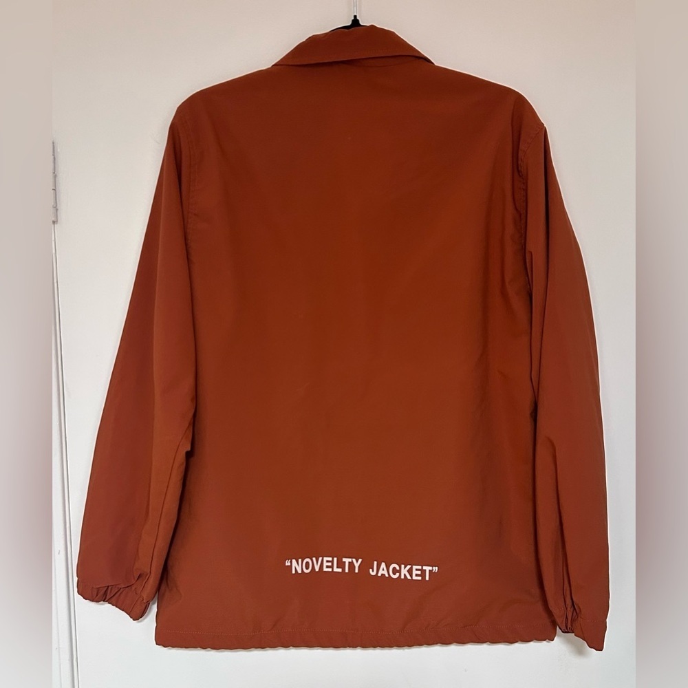 Men's Rust Coach Jacket - Picture 2 of 5
